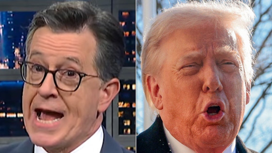 'Never A Good Sign': Stephen Colbert Takes Too-Close Look At Trump's Swollen Ankles
