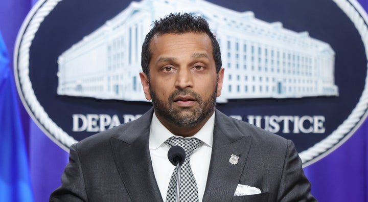Patel denied drinking on the job at a Justice Department press conference on Tuesday, defending the footage of him chugging a beer in the locker room with the U.S. men’s ice hockey team after they won the gold medal at the Winter Olympics. 