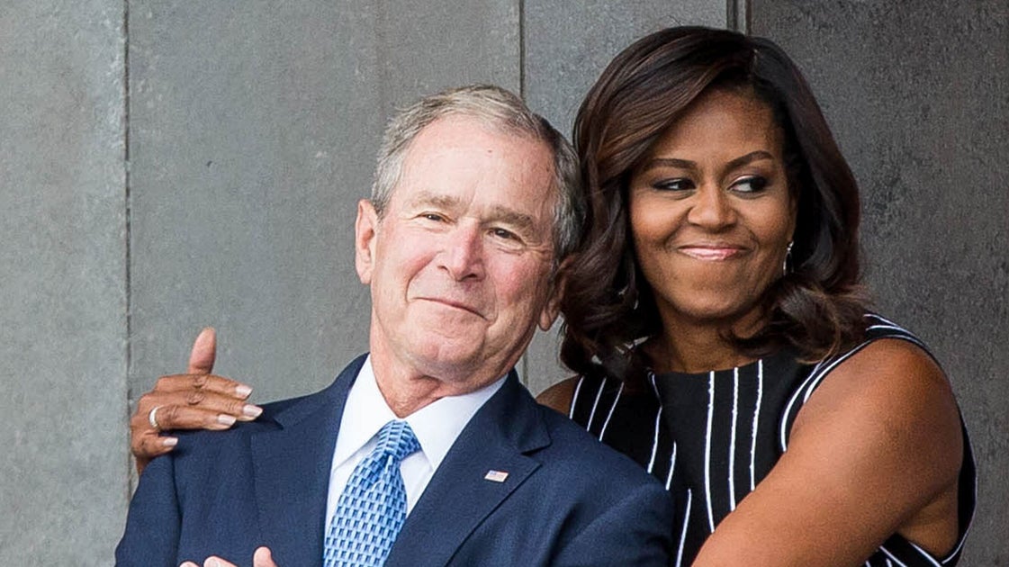 George W. Bush Tells Daughter What He Learned From Viral Moment With Michelle Obama