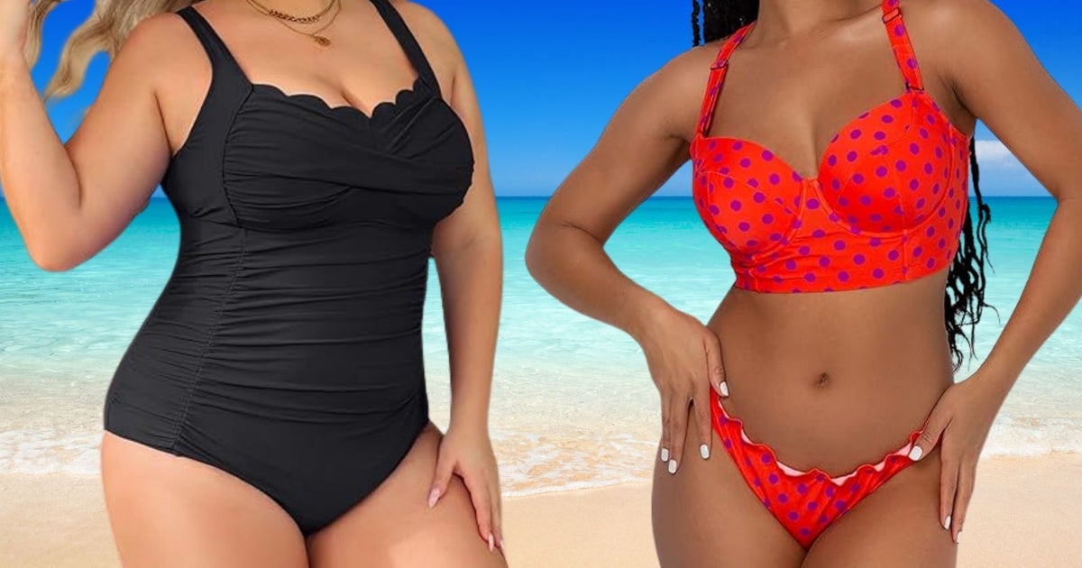 Reviewers With Big Busts Approve These Supportive Swimsuits From Amazon