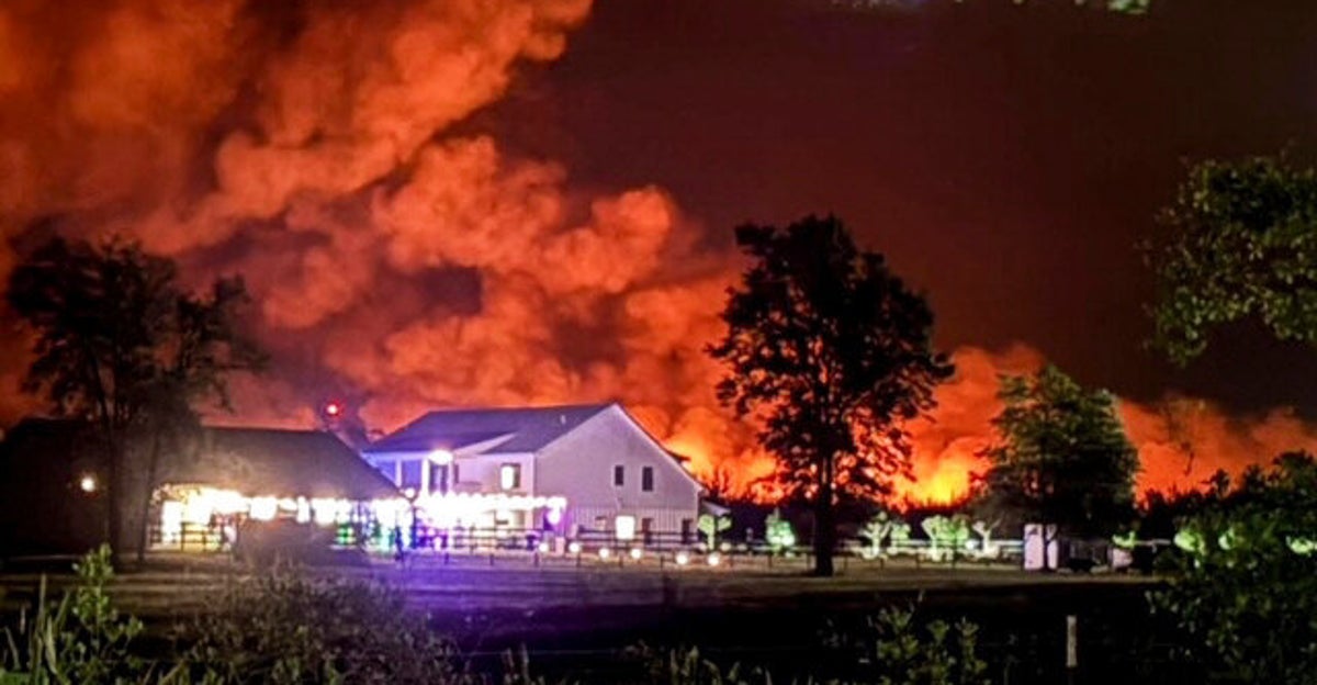 Fast-Moving Wildfires Across Georgia, Florida Destroy Nearly 50 Homes