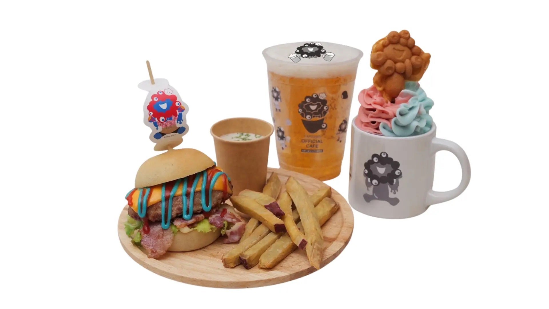 ミャクミャク公式カフェがオープンへ。いつから？どこで？万博で人気だった“あの”スイーツもテイクアウトできる