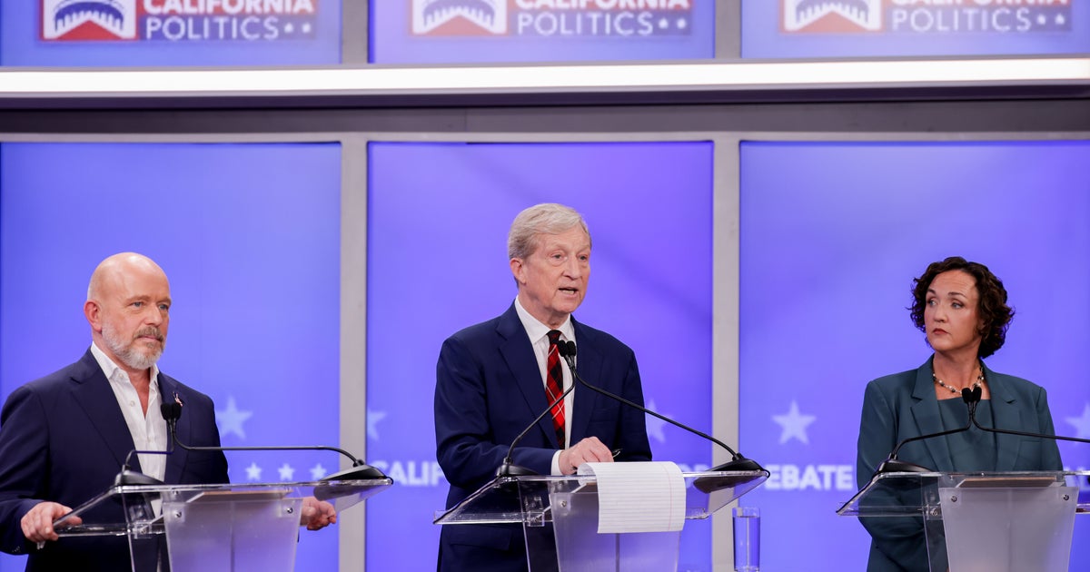 Leading Candidates For California Governor Jostle In Critical Debate