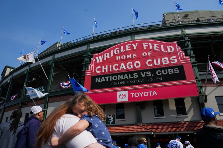 アメリカ・イリノイ州シカゴにあるカブスの本拠地リグレーフィールド(2026年3月26日)