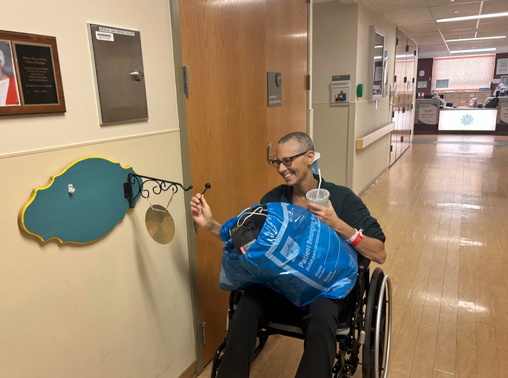 "I was full of emotion as I rang the bell on my way out of Strong Memorial Hospital in Rochester, New York, after nearly a month," the author writes. "At that moment, I did not know I would be back a week later to deal with post-surgery infections — a UTI and a staph infection that collapsed my left lung — that led to two more weeks in the hospital."