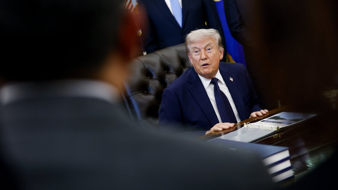 'Don't Rush Me, Jeff': Trump Snaps At Reporter When Pressed On Iran War ...