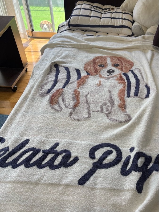 嫉妬するビーグル「その犬、誰？」⇨撮影中の「言いたげな顔」が可愛すぎると「3.8万」いいね