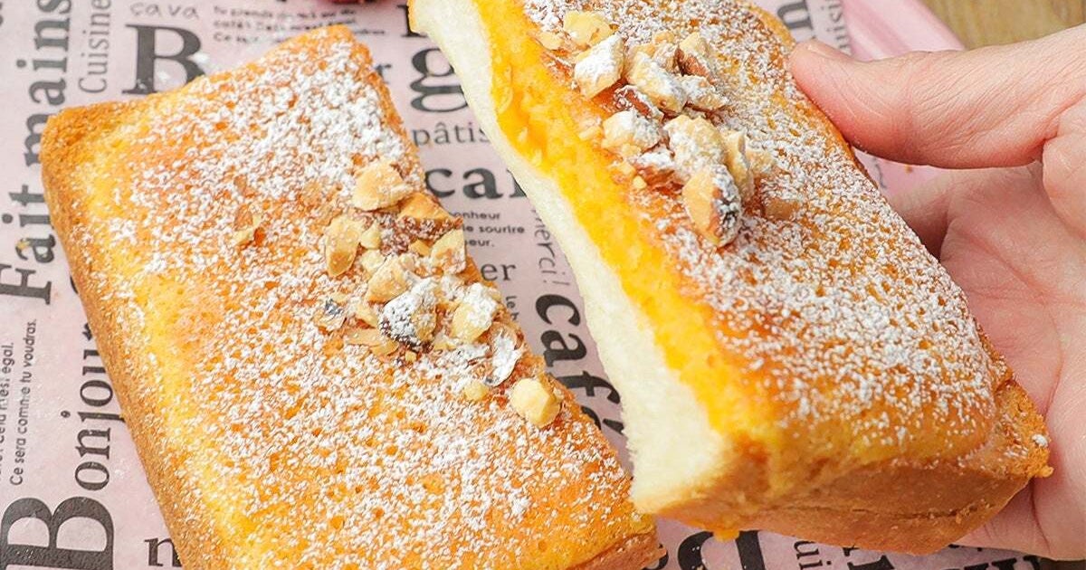 【ただの食パンが化ける】あの菓子パンがおうちで作れるなんて...！塗って焼くだけの簡単おやつトーストレシピ