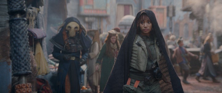 Amandla Stenberg played twins in the Star Wars series The Acolyte