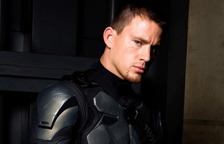Channing Tatum as G.I. Joe in the 2009 film Rise Of Cobra