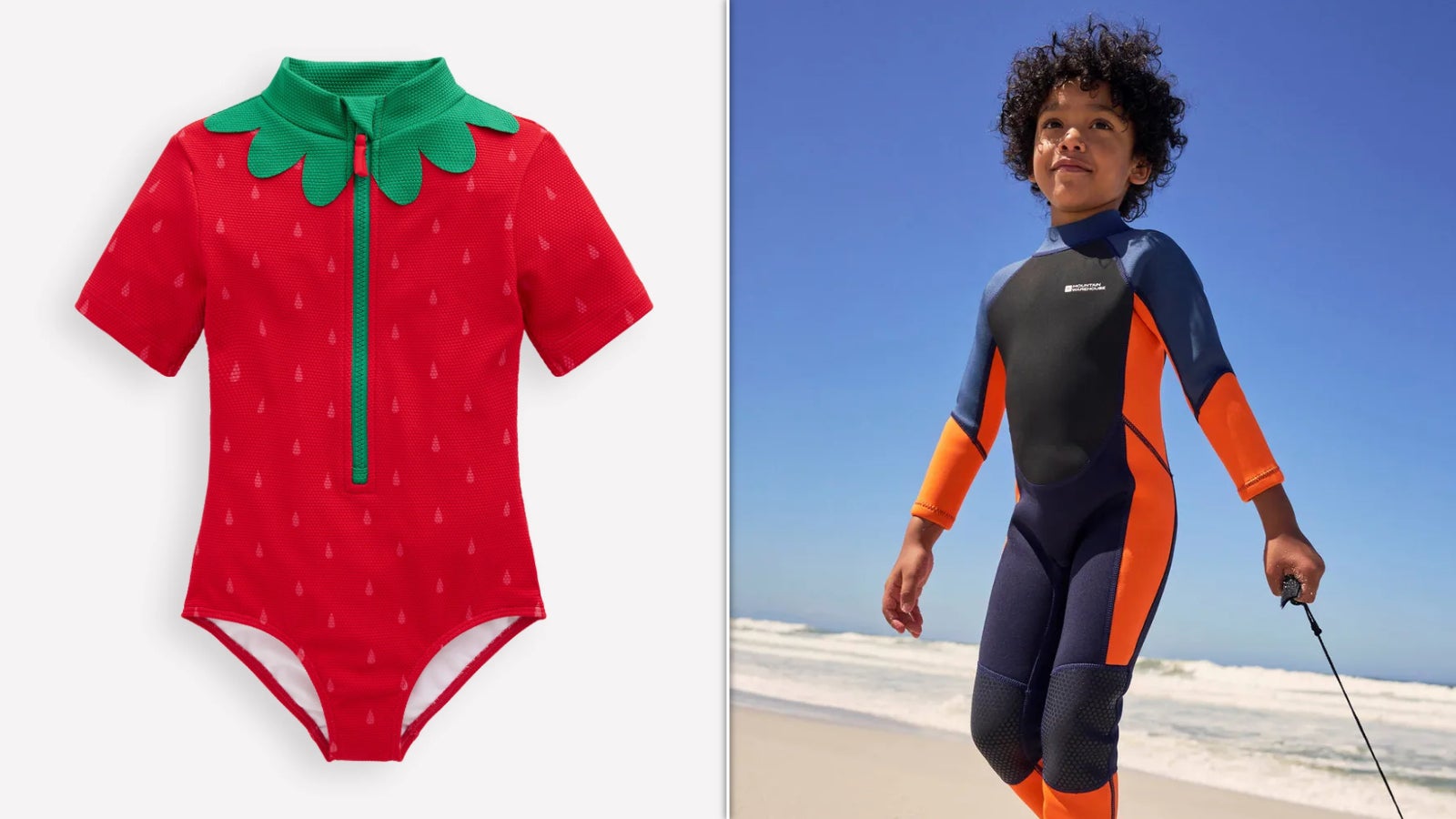 The Best Kids' Swimming Costumes To Shop For Bank Holiday Weekend