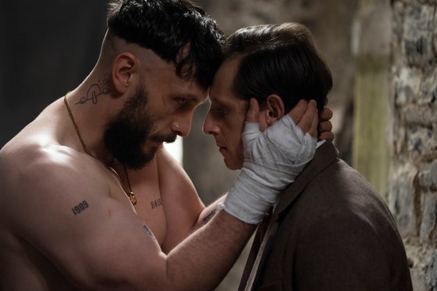 Richard Gadd and Jamie Bell in the hard-hitting BBC drama Half Man