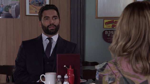 Charlie De Melo as Imran in Coronation Street