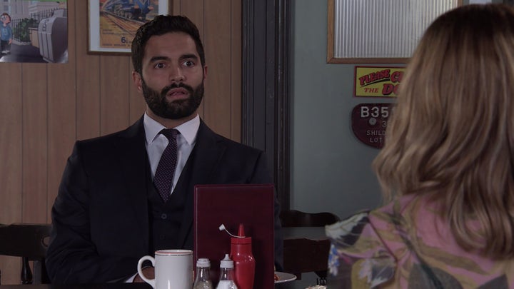 Charlie De Melo as Imran in Coronation Street