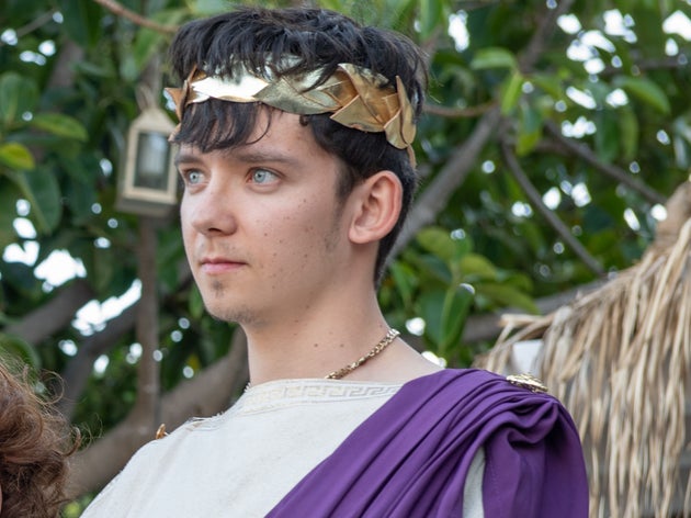 Asa Butterfield in Greed