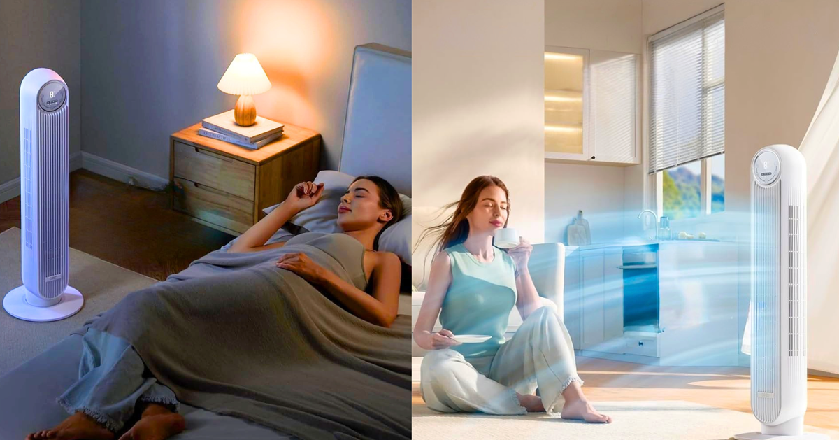 This Smart Tower Fan Is So Powerful, ‘I Thought My Sister Bought Another AC Unit For Her Living Room’
