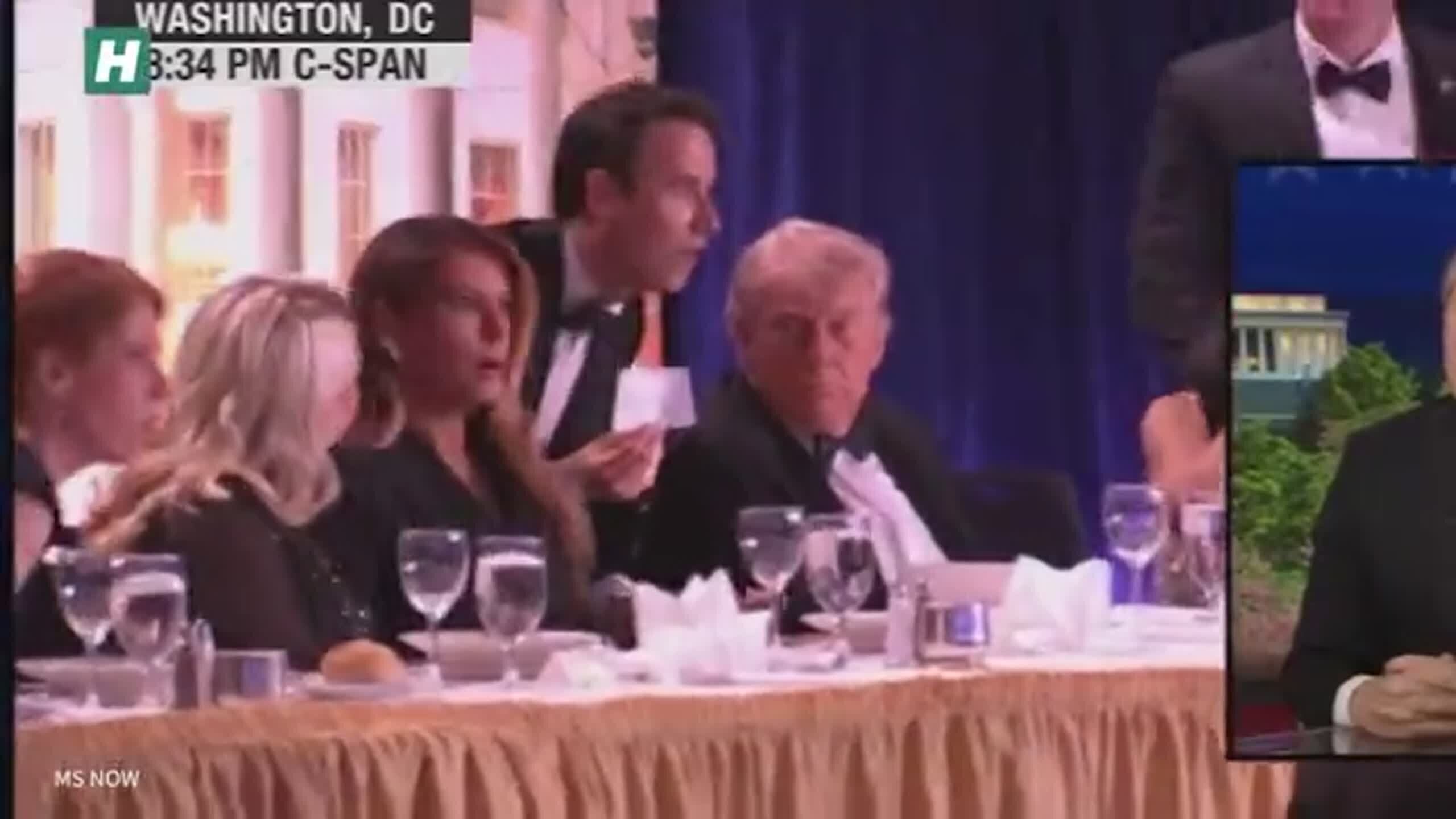 WATCH: Trump Rushed Off WHCD Stage