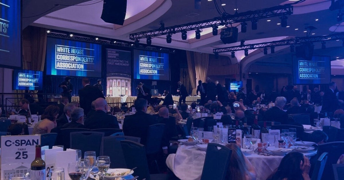 What Happened Inside The Ballroom When A Gunman Tried To Breach Trump's Night With The Press