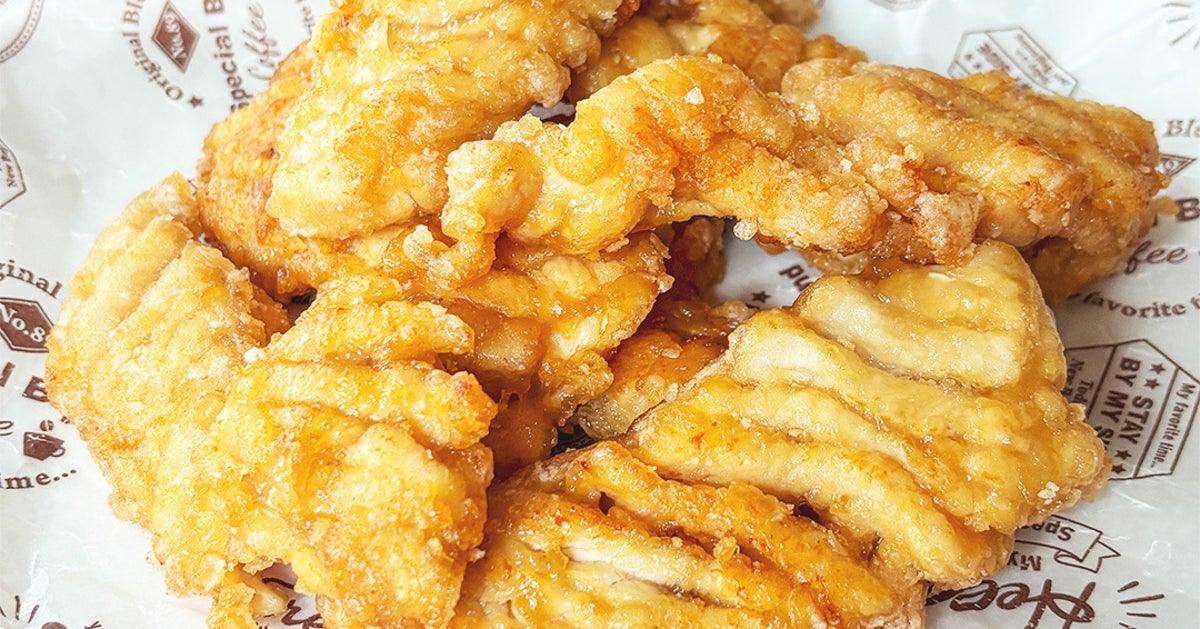 【鶏むね、コレするだけで劇的変化！】中はふっくらジューシー！絶品唐揚げレシピ