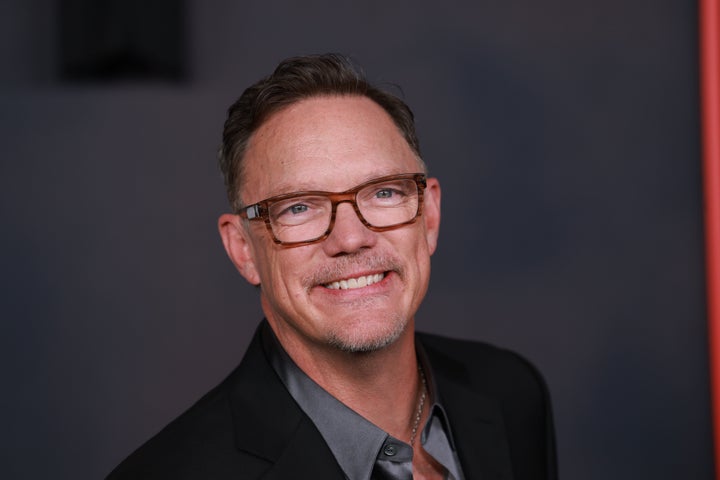Matthew Lillard attends the Los Angeles premiere of “Scream 7” in February.