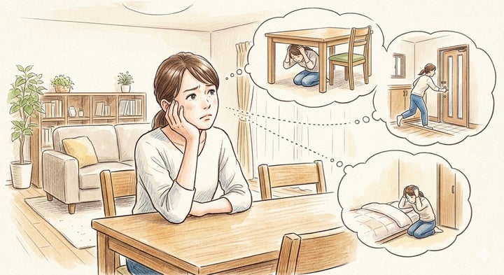 家の中はどこが安全?
