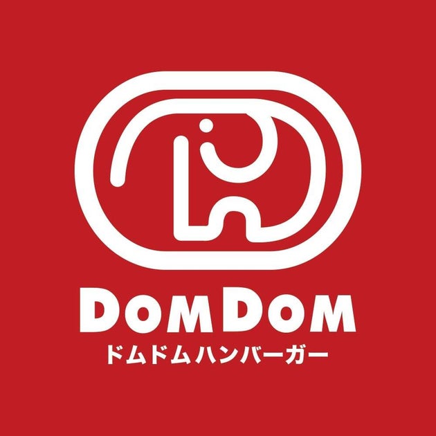 ドムドムハンバーガーのロゴマーク