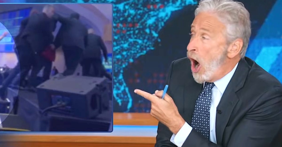Jon Stewart Reveals The Most Awkward 'True Colors' Moment Of WHCD Shooting