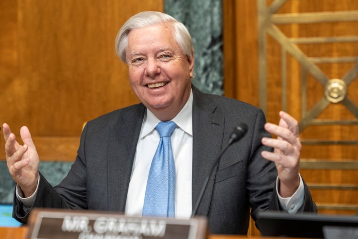 Sen. Lindsey Graham on Monday announced that he will introduce legislation to pay for the new ballroom.