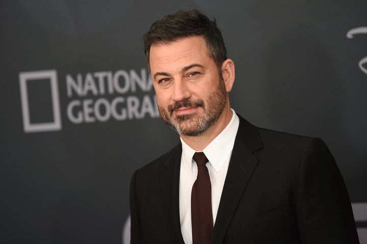 Jimmy Kimmel attends the Walt Disney Television 2019 upfront in New York on May 14, 2019. 