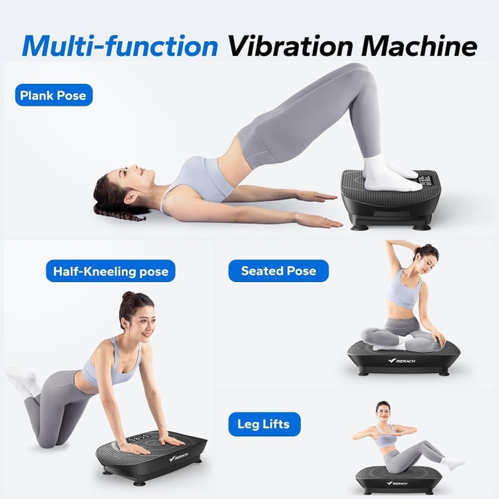 Just a few ideas of how to use this vibration machine at home.