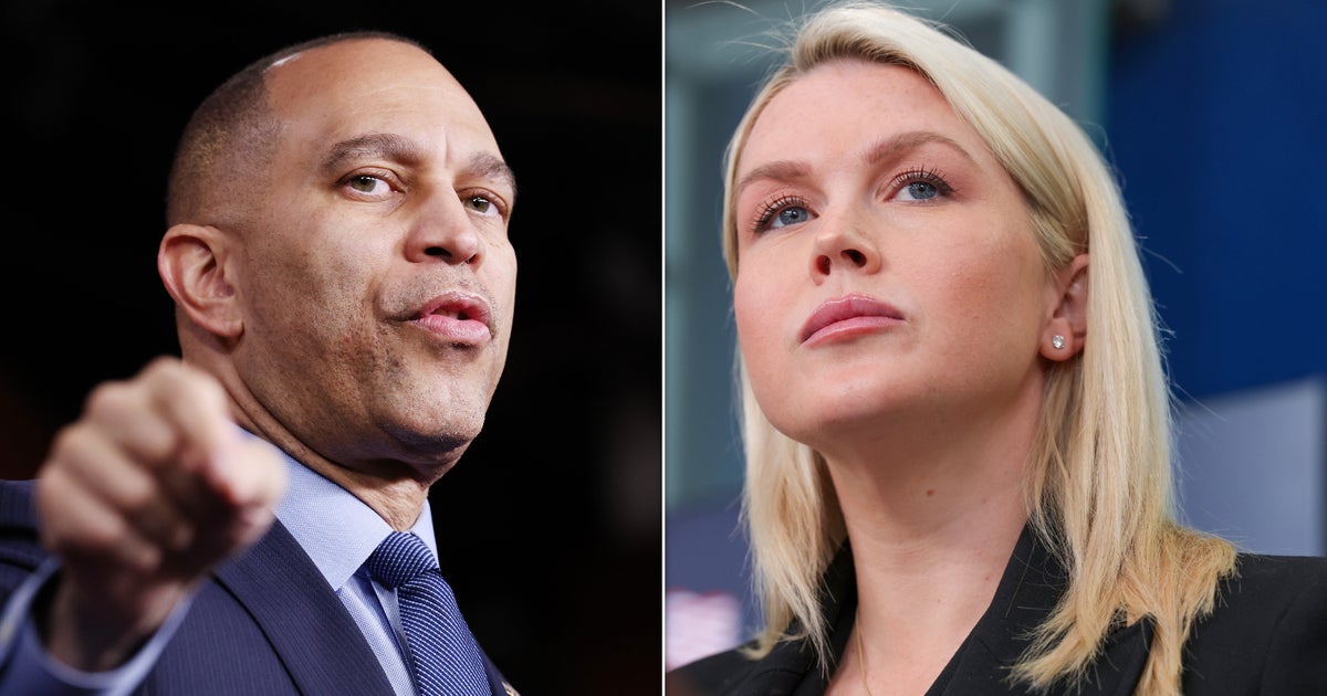Hakeem Jeffries Destroys Karoline Leavitt For Accusing Dems Of Violent Rhetoric: ‘Clean Up Your Own House’