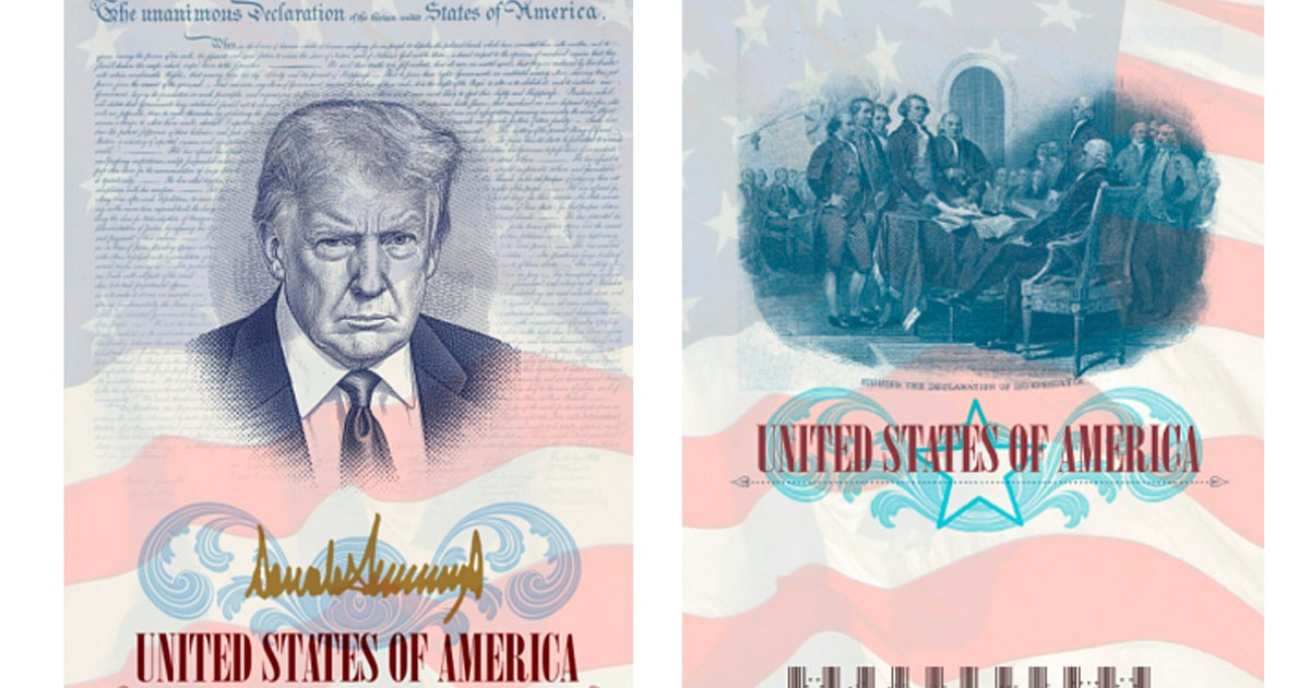 Why The New Trump Passport Design Is So Unusual