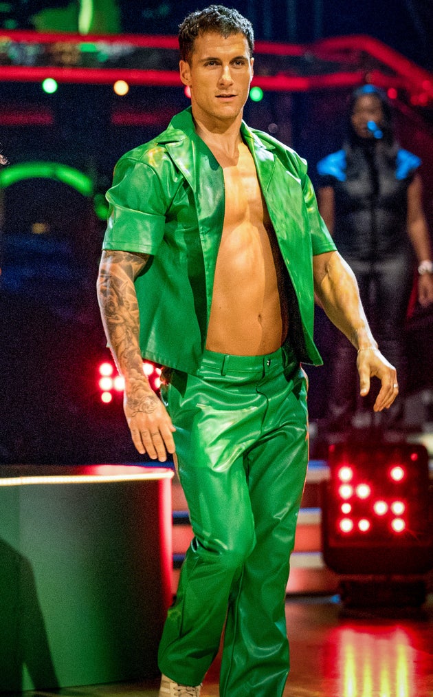 Gorka Márquez performing on Strictly Come Dancing last year