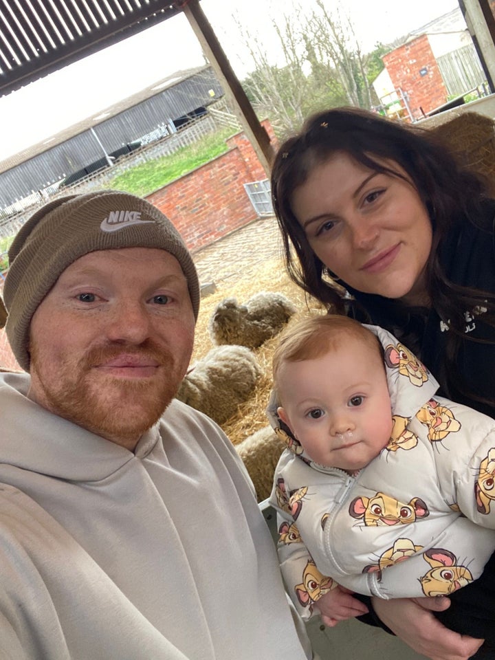 Nathan Barnes and his family