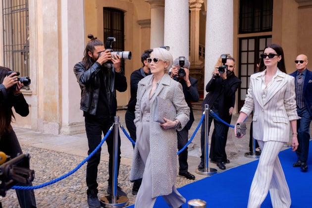 The Devil Wears Prada 2 reunites Meryl Streep's Miranda Priestly and Anne Hathaway's Andy Sachs