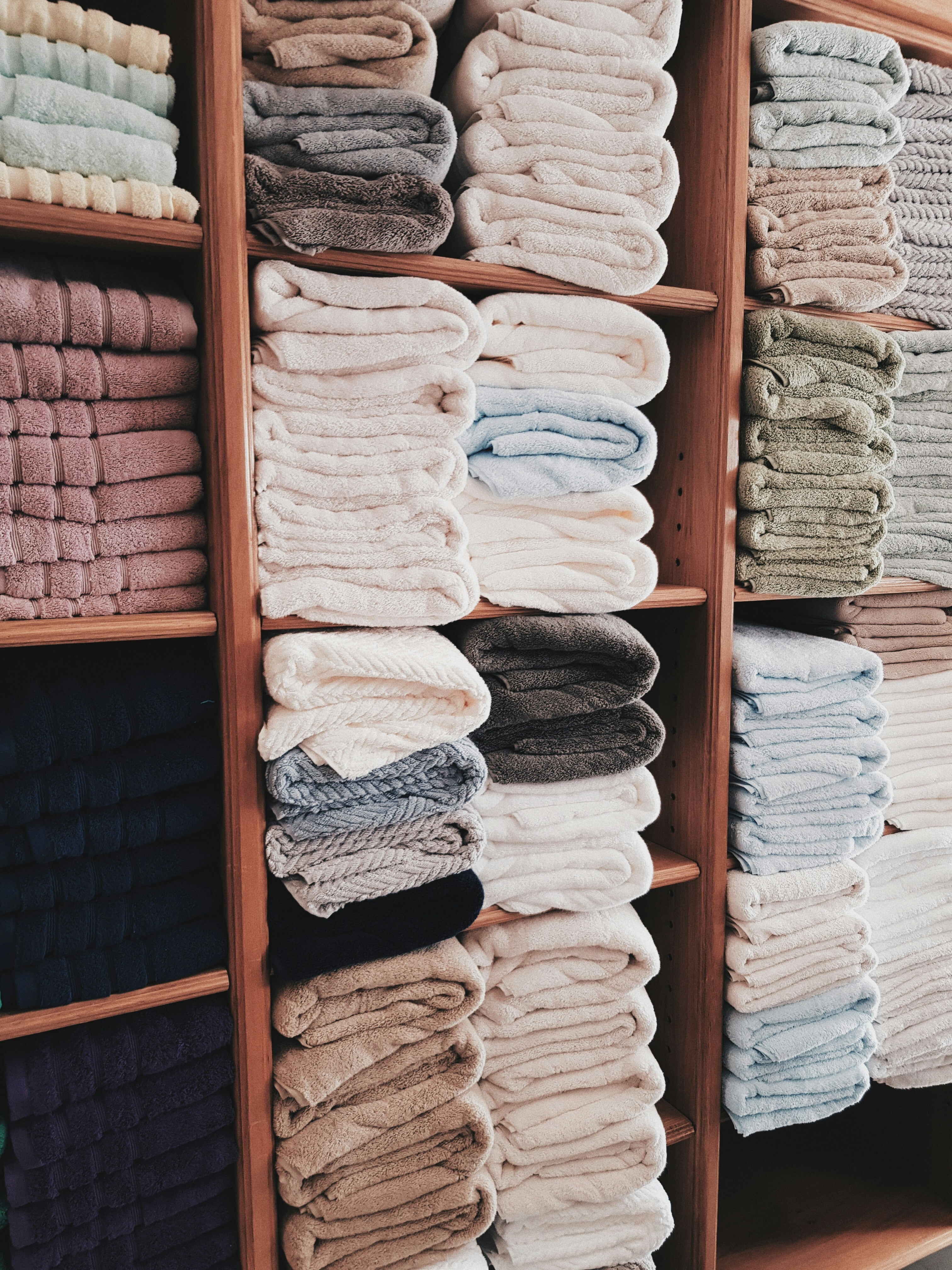 The Non-Fluffy Stripes On Towels Have A Purpose After All