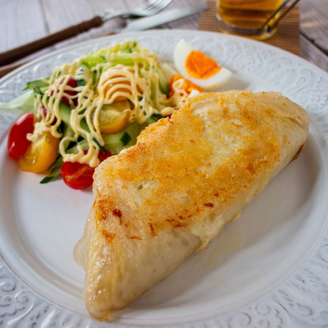 【鶏のミンチ、全部コレにして】ライスペーパーでパリパリ！コルドンブルー風鶏カツレツ