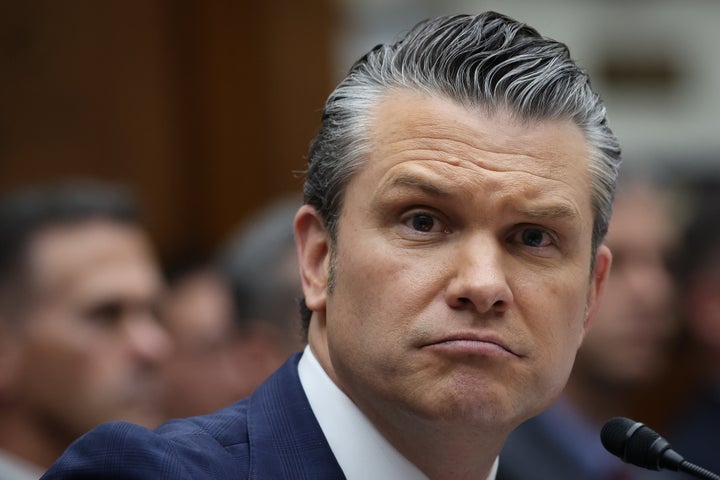 “The biggest challenge, the biggest adversary we face at this point are the reckless, feckless and defeatist words of congressional Democrats and some Republicans,” Hegseth told Congress.