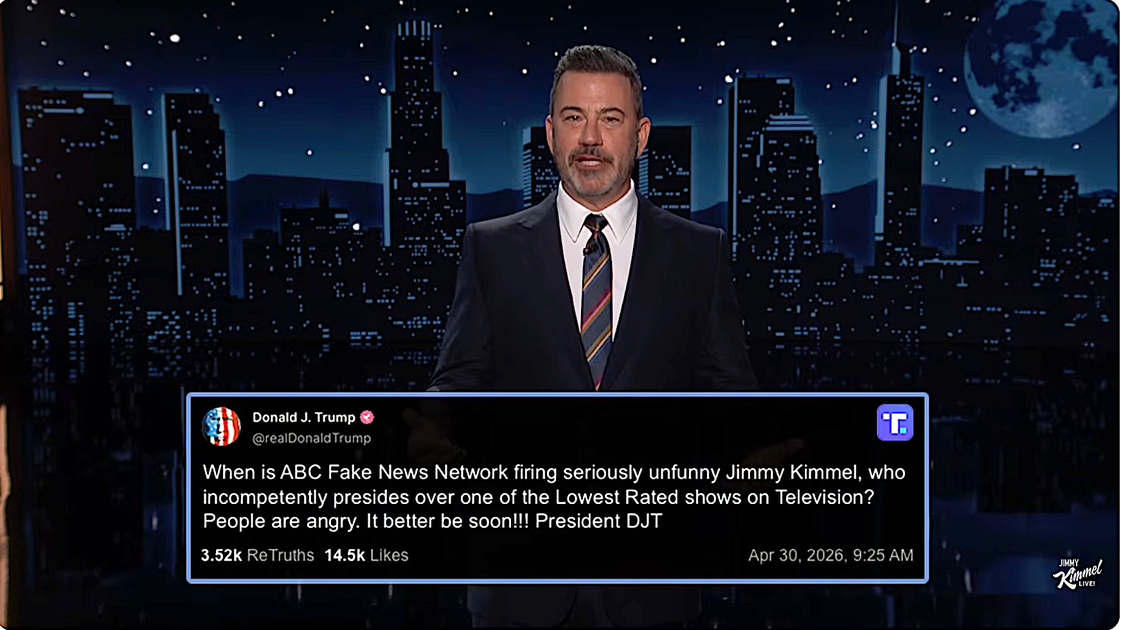 Jimmy Kimmel Finds A Powerful Republican Ally For His Free Speech Fight With Trump