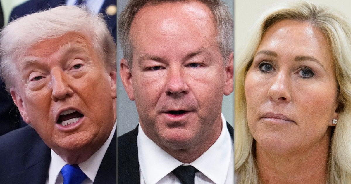 Trump Makes Snide Comment About Marjorie Taylor Greene Right To Her Fiancé's Face