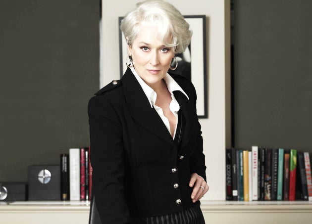 Meryl Streep as the formidable Miranda Priestly in The Devil Wears Prada