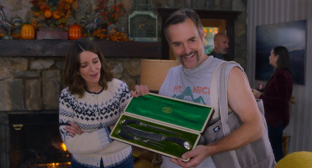 Tina Fey and Will Forte in The Four Seasons