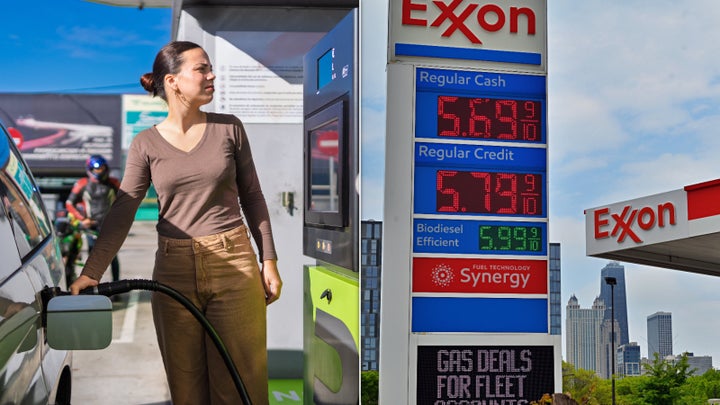 Os preços da gasolina estavam em média acima de US$ 4 o galão na sexta-feira, com motoristas em algumas grandes cidades vendo preços ainda mais altos nas bombas.