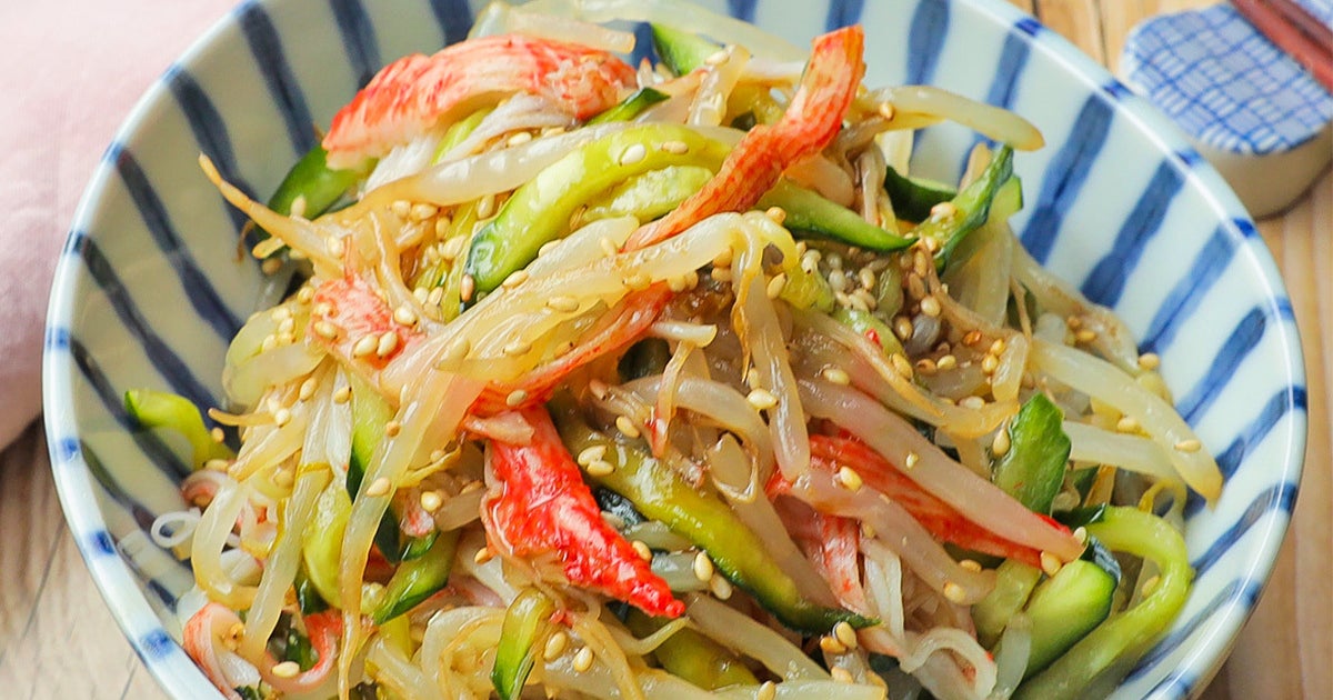 週3で作ってる「もやし」のおいしい食べ方！「副菜どうしよう…」を秒で解決！火を使わない簡単副菜レシピ