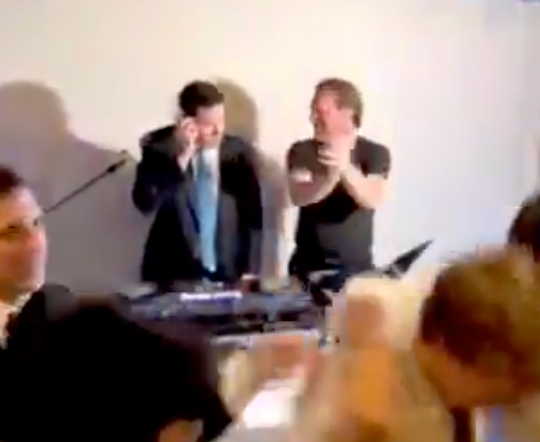 Secretary of State Marco Rubio played make believe behind DJ equipment on Saturday as he tried to hype up a wedding crowd while President Donald Trump signaled his apparent distaste for Iranian efforts to end to his unpopular war.