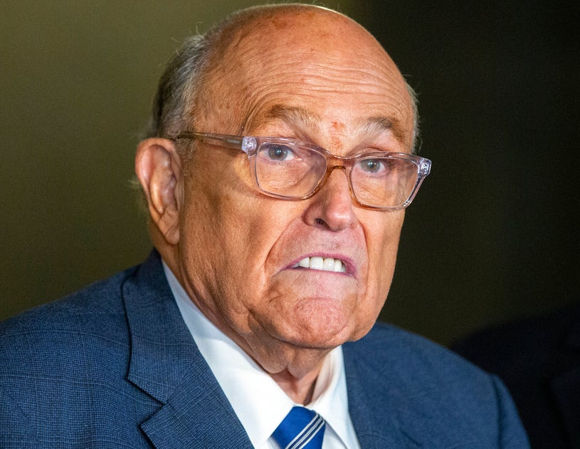 Rudy Giuliani Is Hospitalized In 'Critical But Stable Condition,' Spokesperson Says