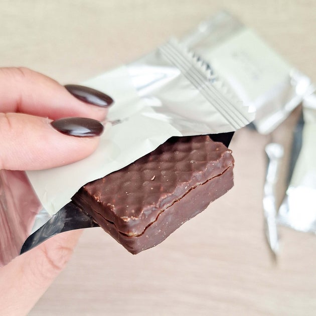 チョコがけウエハース 塩バニラクリーム