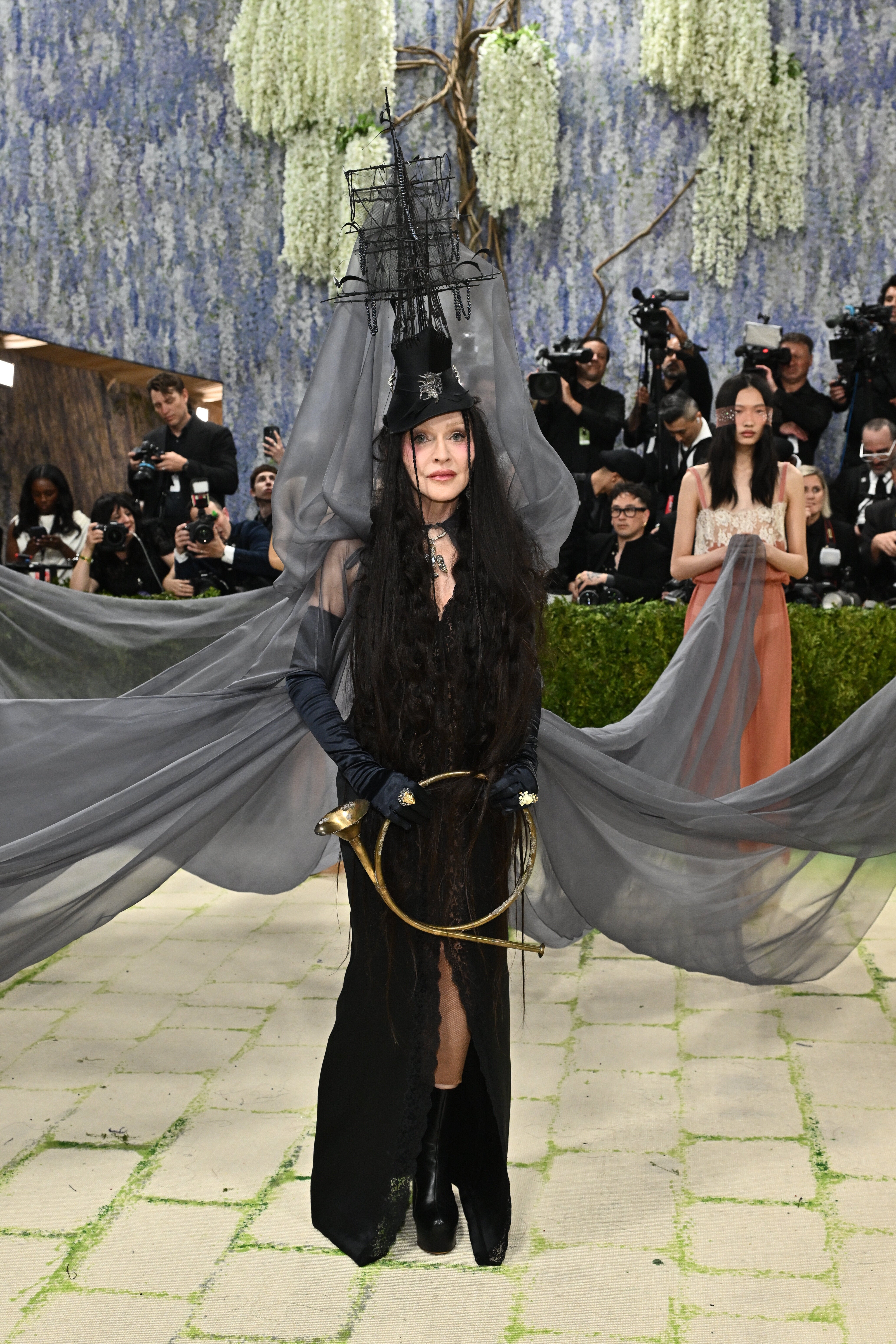 Madonna Steals The Show With Elaborate Met Gala Red Carpet Look