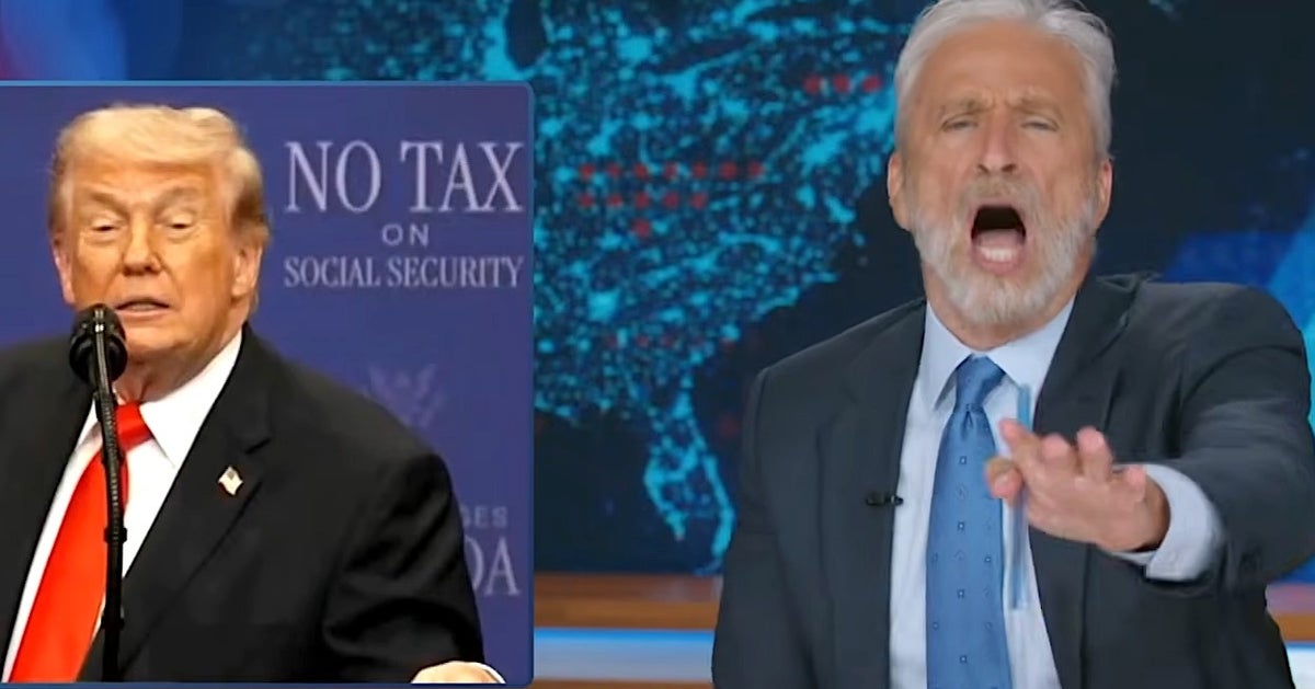 'Daily Show' Audience Erupts At Jon Stewart's 1 Damning Question For Trump