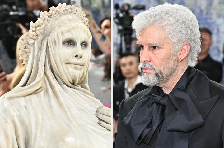 Heidi Klum and Bad Bunny at the 2026 Met Ball